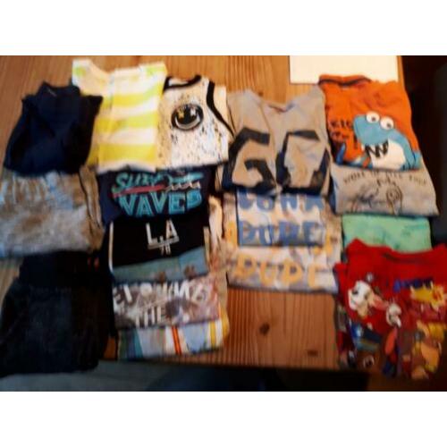 Leuk pakket kleding maat 116/122