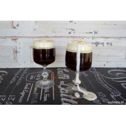 6 x Irish coffee glazen. Winter ????