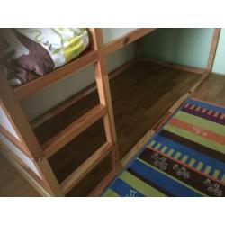 Kinderbed hoog- en laagslaper