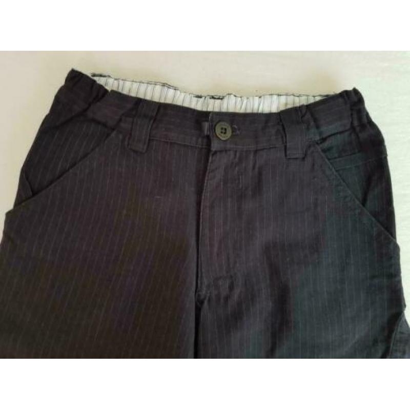 Zwart witte 7/8 broek Jottum maat 128/134