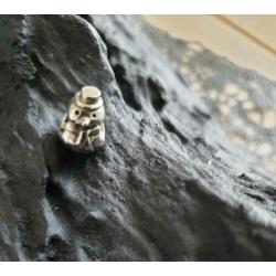 Origineel Pandora bedel zilver Snowman nieuw