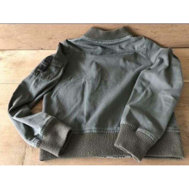 Bien Blue army jacket The Sting maat 38 zgan Jas legergroen