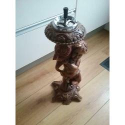 Staande Asbak 65cm groot,plastic ( BIEDEN)