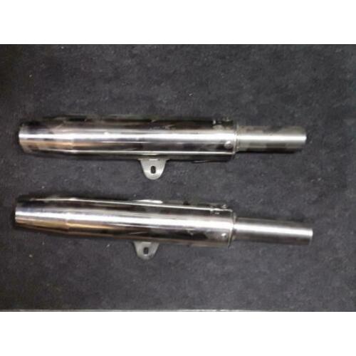Uitlaten dempers voor cafe-racer bobber tracker