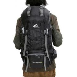 Backpack 60 liter - Rugzak - Lichtgewicht Blauw en Zwart