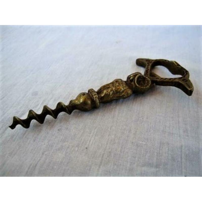 Vienna Wiener Bronze kurkentrekker / opener met uil - Franz