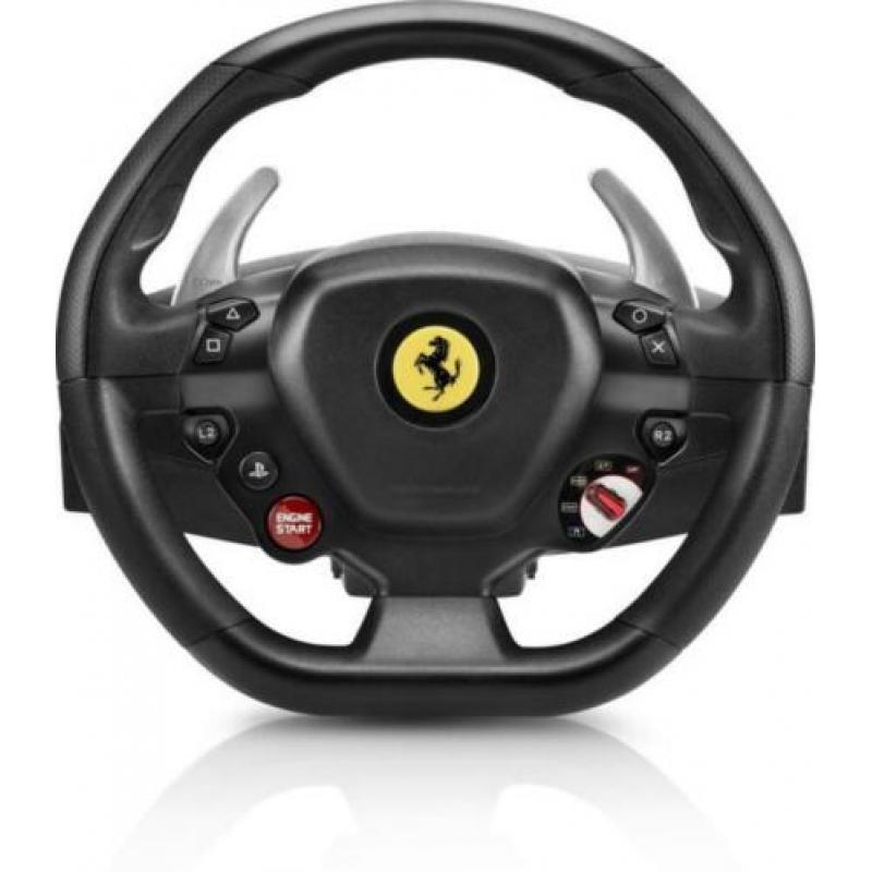 Thrustmaster T80 Ferrari 488 GTB - Racestuur+Pedalen PS4/PC