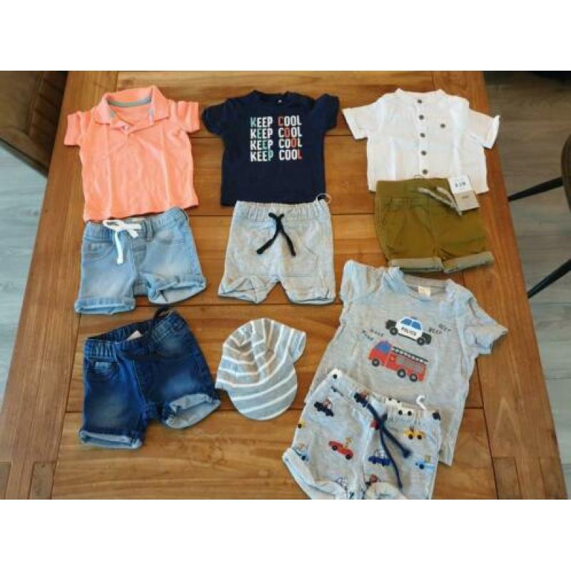 Zomerkleertjes voor een stoer jongentje mt 62 ZGAN