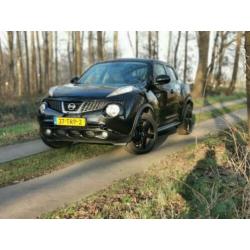 Nissan Juke tekna 1.6 86KW Eco-pure Drive 2012 Zwart