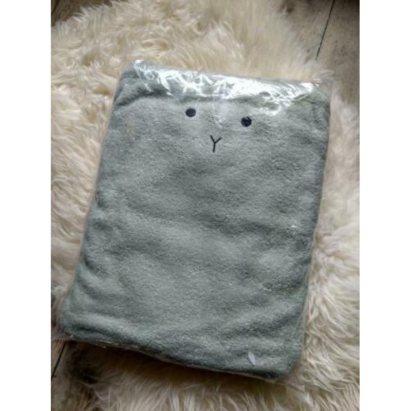 Handdoek en rugzak in 1 van Liewood in de kleur mint Nieuw!!