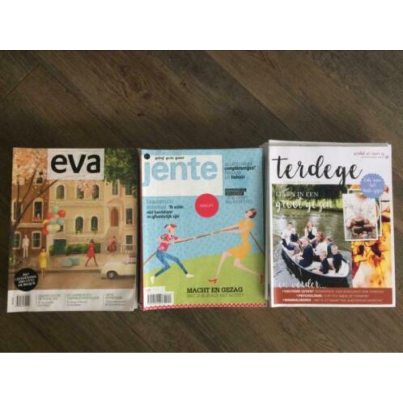 Tijdschriften Eva, Jente, Terdege