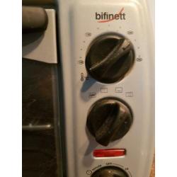 Grill en bak oven ,merk Bifinett oven Nu vaste prijs 19,99