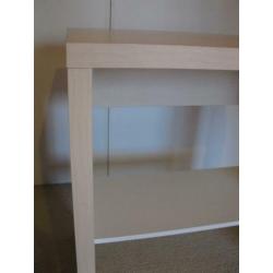 Compact bureau tafeltje op wieltjes