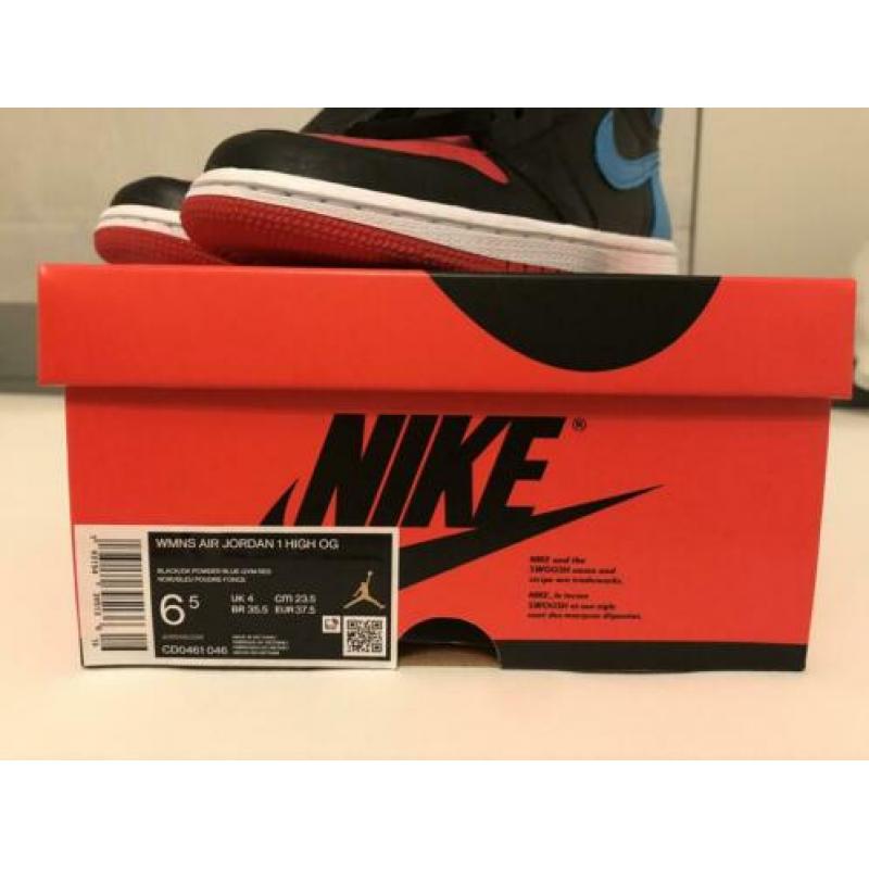 Jordan 1 NC to Chi maat 37,5 Nieuw