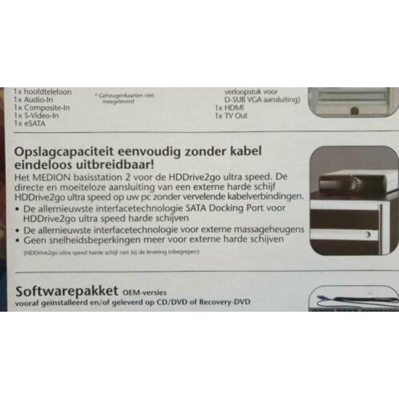 Desktop Computer met vele extra's