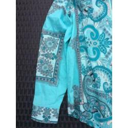 Mona blouse van katoen, maat 40-42, van oksel tot oksel - 53