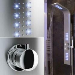 Te Koop Douchepanelen In RVS,Hout en Aluminium