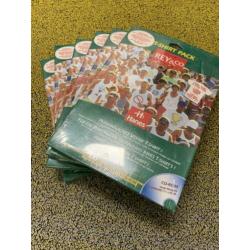 6x Hanes T-shirt wit XL met eigen (foto)print en CDrom