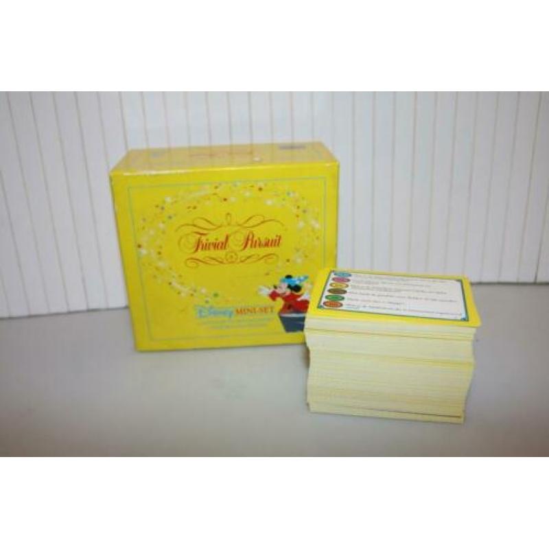 Trivial Pursuit mini-set 250 kaarten aanvulset cadeautip