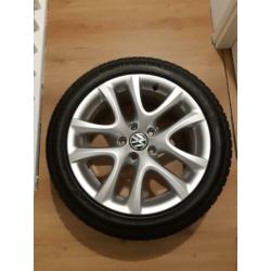 VW scirocco donington wielen 5x112 17 inch