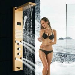 Te Koop Douchepanelen In RVS,Hout en Aluminium