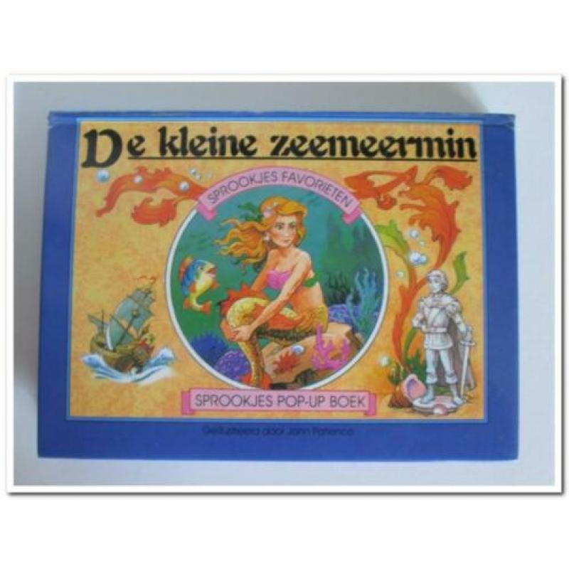 Sprookjes pop up boek M2637: De kleine Zeemeermin 3+