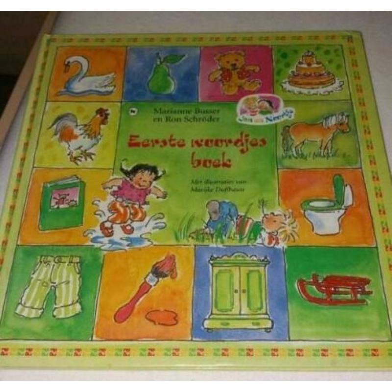 Eerste Woordjes Boek - Marianne Busser en Ron Schröder