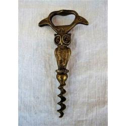Vienna Wiener Bronze kurkentrekker / opener met uil - Franz