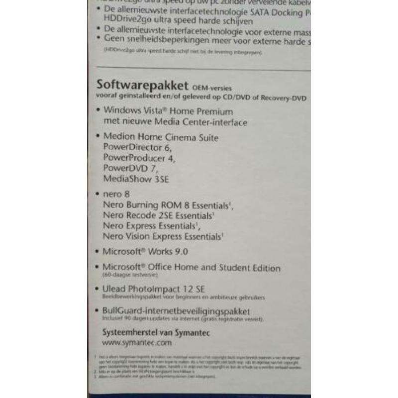 Desktop Computer met vele extra's