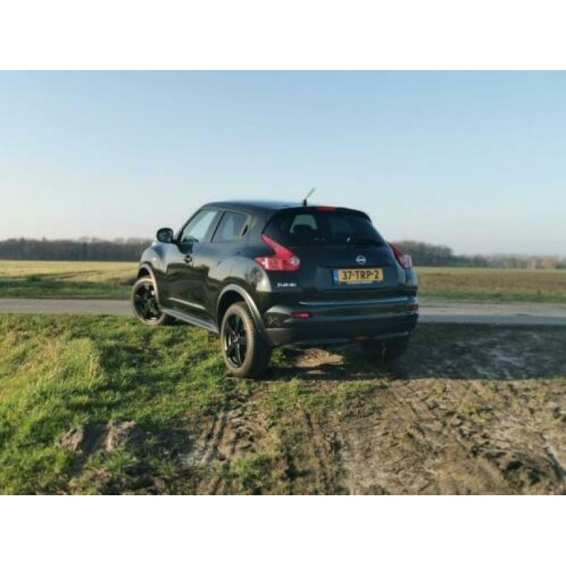 Nissan Juke tekna 1.6 86KW Eco-pure Drive 2012 Zwart