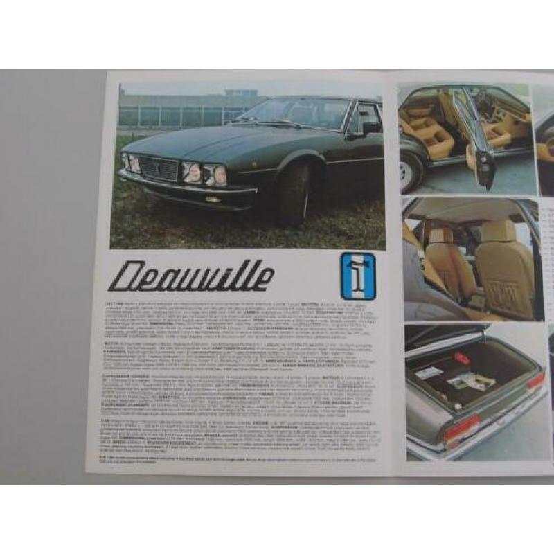 DT 003 De Tomaso Deauville Folder