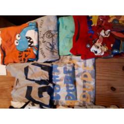 Leuk pakket kleding maat 116/122