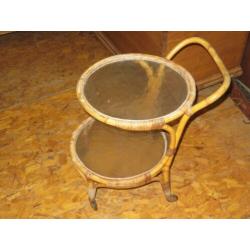 Theewagen/servies/glas/kristal/blik/emaille/keukengerei/dien