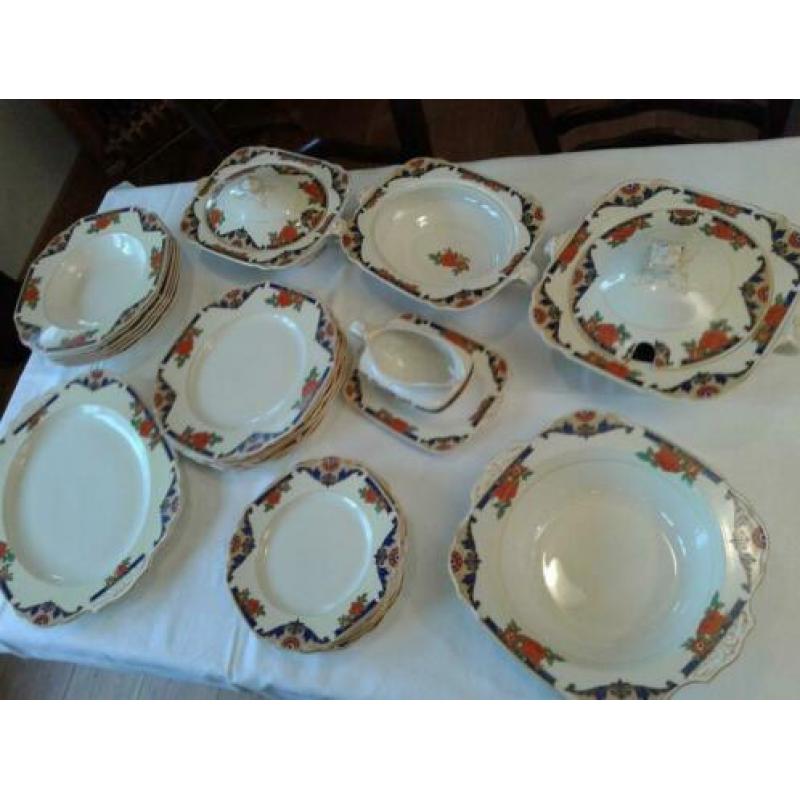 Engels eetservies WH Grindley & Co ltd Ivory The Curzon