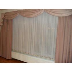 Prachtige Overgordijnen met Draperie.