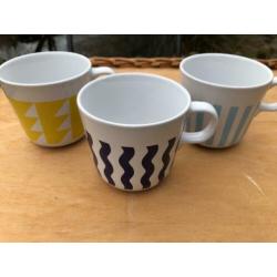 Ikea bekers Framkalla 3 stuks