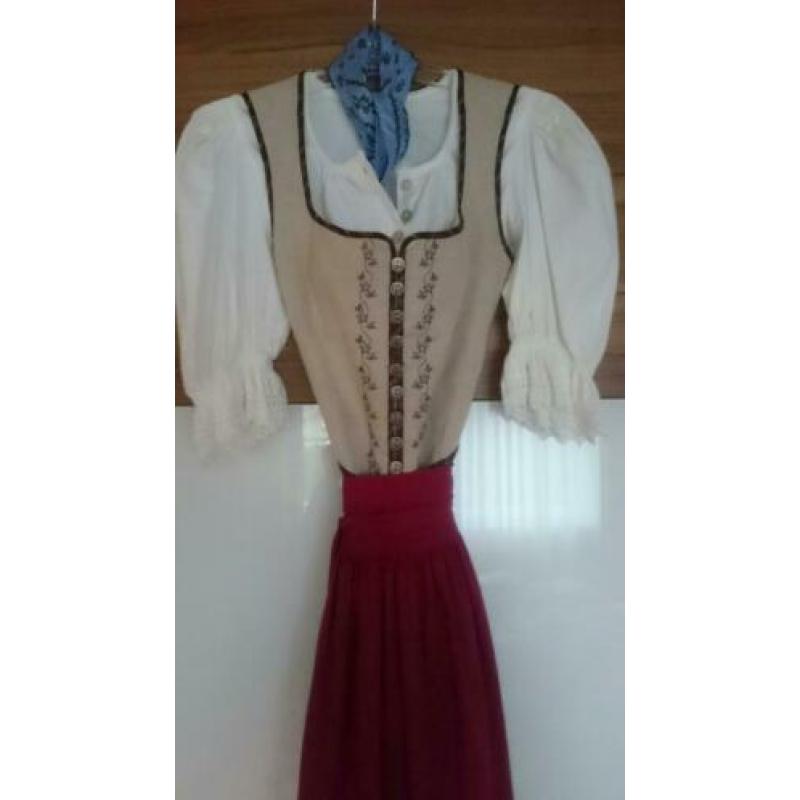 Tiroler Trachten 3 delig Dirndl mt 38