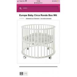 Ronde box wit