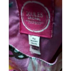 Joules rozen groen roze jurk meisje 6 year (116)