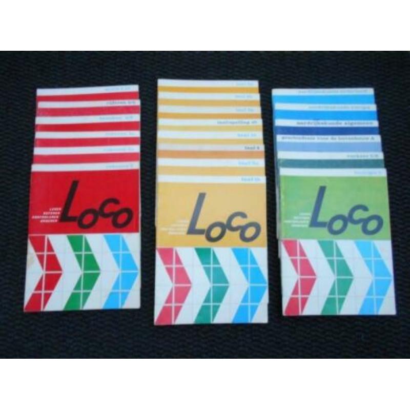 Maxi Loco boekjes € 2,50 per stuk Taal, rekenen en meer