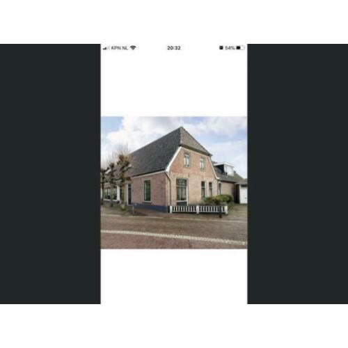Te huur per mei/juni woning in Gramsbergen