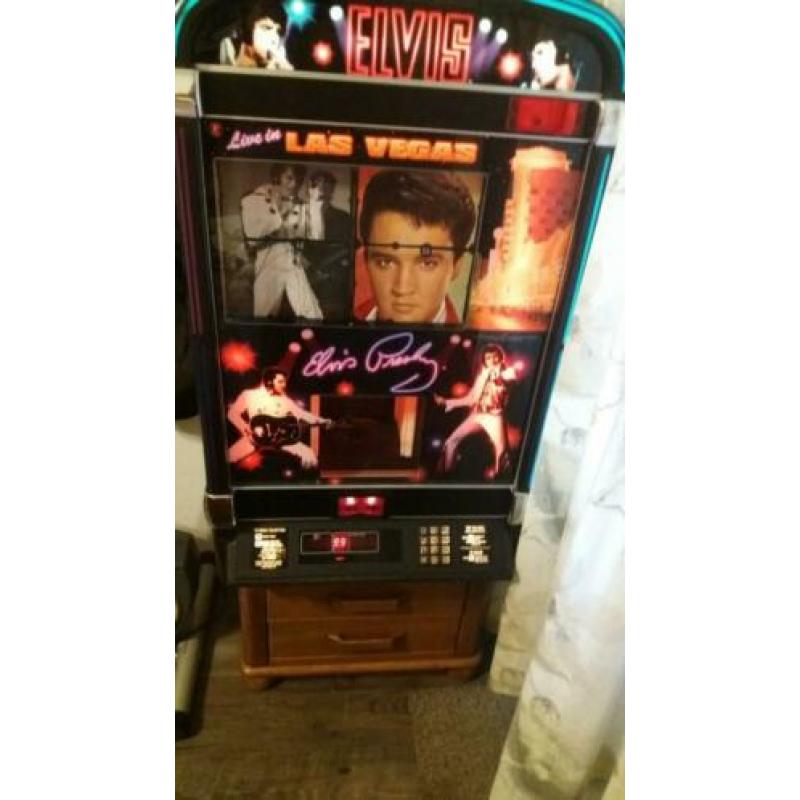 Elvis Presley jukebox met zware zeldzame Elvis boxen 150 wat