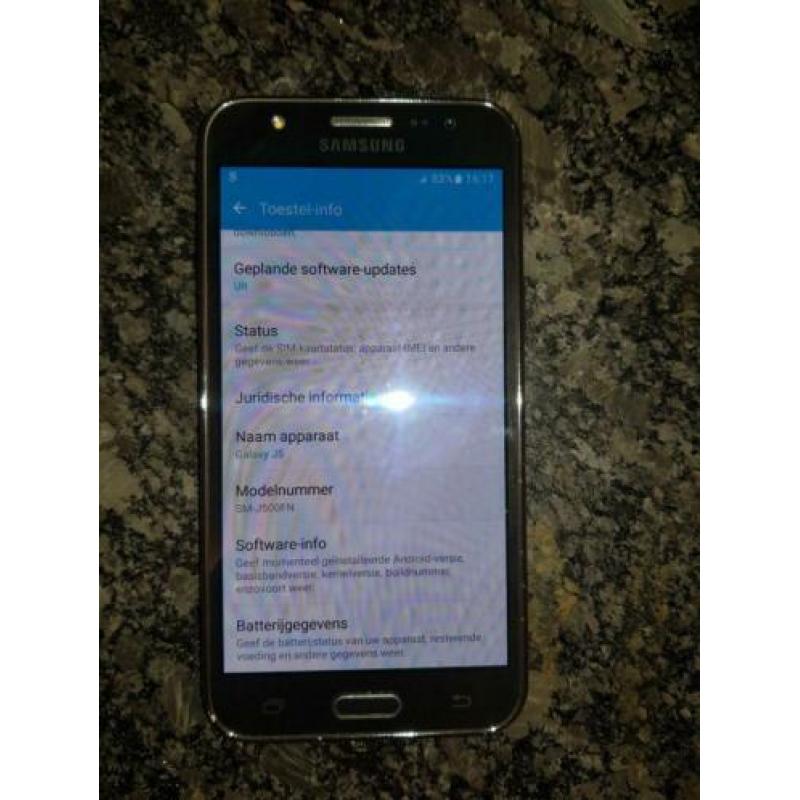 samsung j5 model 2015 8gb opslag