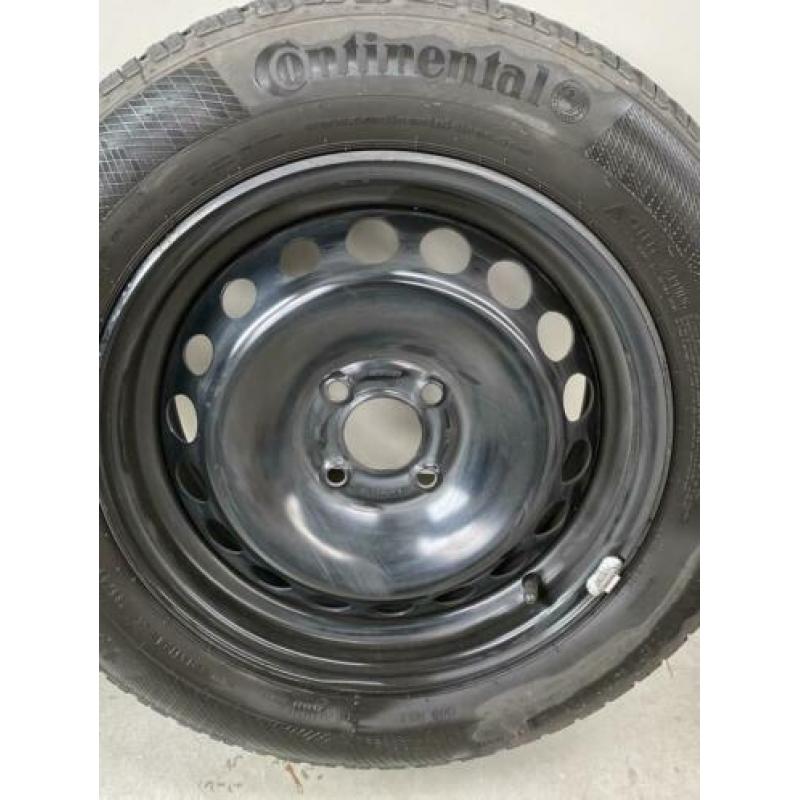 Set winterbanden/stalen velgen voor Renault Clio/Captur