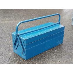 4X Metalen Gereedschapkist