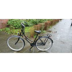 Zeer nette omafiets mer slot lichten kettingkast ZGAN