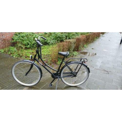 Zeer nette omafiets mer slot lichten kettingkast ZGAN