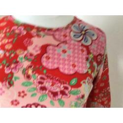 Prachtig bloemen shirt/top OILILY maat M