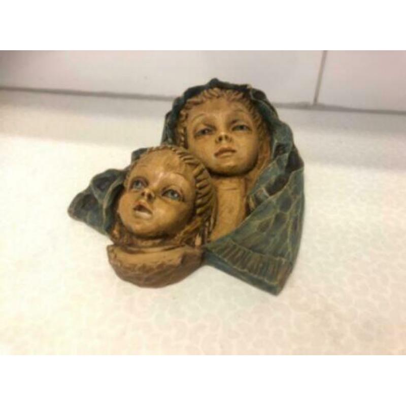 Maria met kindje Jesus (beeldje ca. 15 cm)