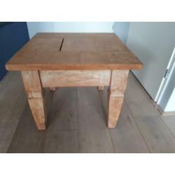 Teak houten salon tafel